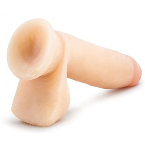 Телесный фаллоимитатор 7 inch Sensa Feel Dildo - 17,8 см.